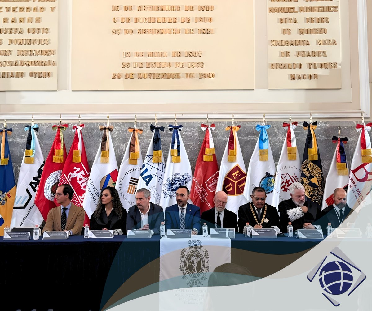Se reconoce el liderazgo de Juan Alberto Ruvalcaba y su Consejo Directivo, así como la destacada participación de Juan Luis González Alcántara Carrancá, José Luis Álvarez Pulido y Manuel Rodrigo Escoto Leal.

#EstadoDeDerecho #CorreduríaPública #ComunidadJurídica #MéxicoLegal