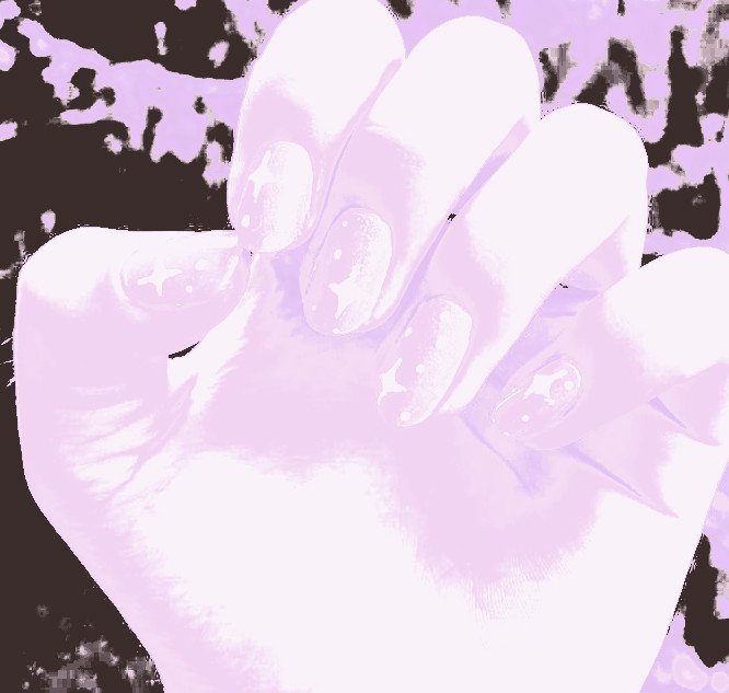 candidateluvr's tweet photo. ㅤ 

⁰³  ׅ she  has  painted nails ﹗  in lavender   color ＆̲.  decorated   with   stars  ׅ  ׅ  it   also   gets   coated   with   a glitter   once   she   transforms   into   a cpu ׅ  

ㅤ https://t.co/Ol9XkyASQN