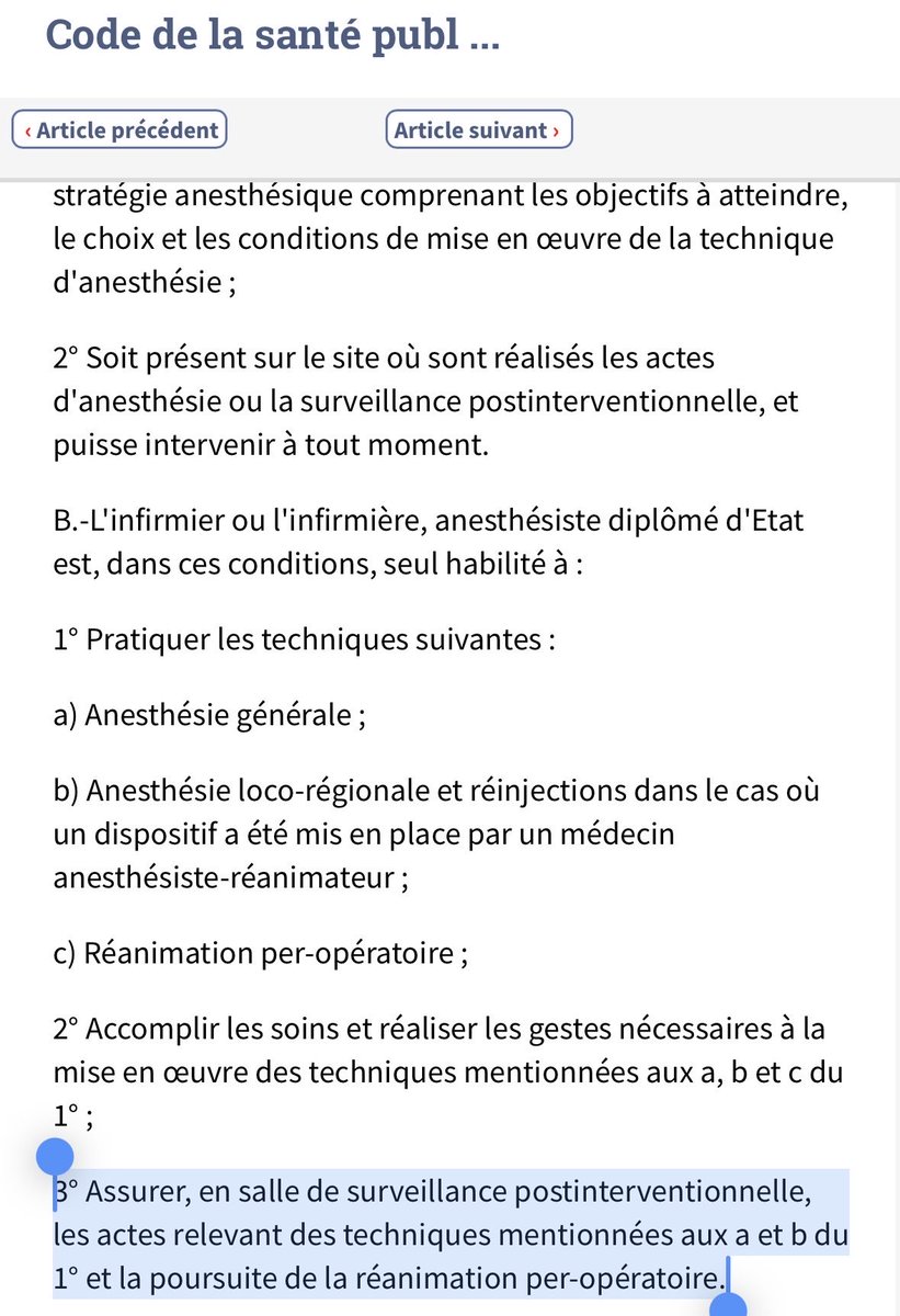 SNIA : Syndicat Nal des #IADE tweet media