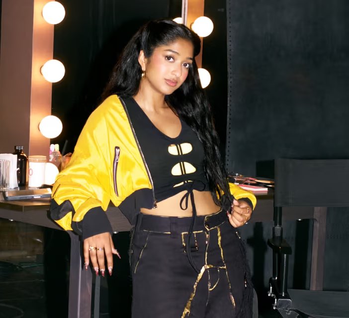 MaitreyiNews's tweet image. Archive photo of Maitreyi Ramakrishnan for the Pokémon #SuperBowl commercial ♡