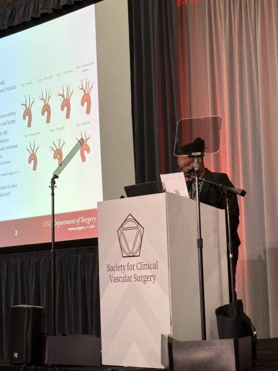 usc_vascular's tweet image. Our graduating fellow, Dr. Imani McElroy, presents her work with Dr. Miguel Manzur @manzurMD329 at the 53rd Annual @SCVS1969 meeting in Chula Vista, CA. 
#SCVS #AortaEd #Vascular #Surgery