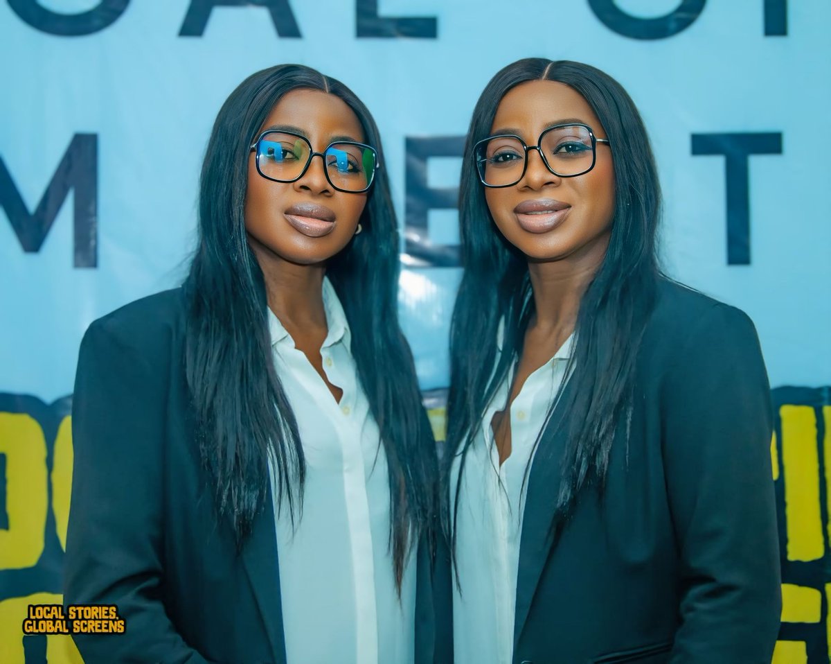 "Life is like a black and white photograph
There's black, there's white and there's alot of shades in between..."

At the opening of the 6th edition of @coalcityfilmfestival 2026 in Enugu with my twin sister @realchidiebereaneke ✨️
#chidimmaaneke #chidiebereaneke #aneketwins