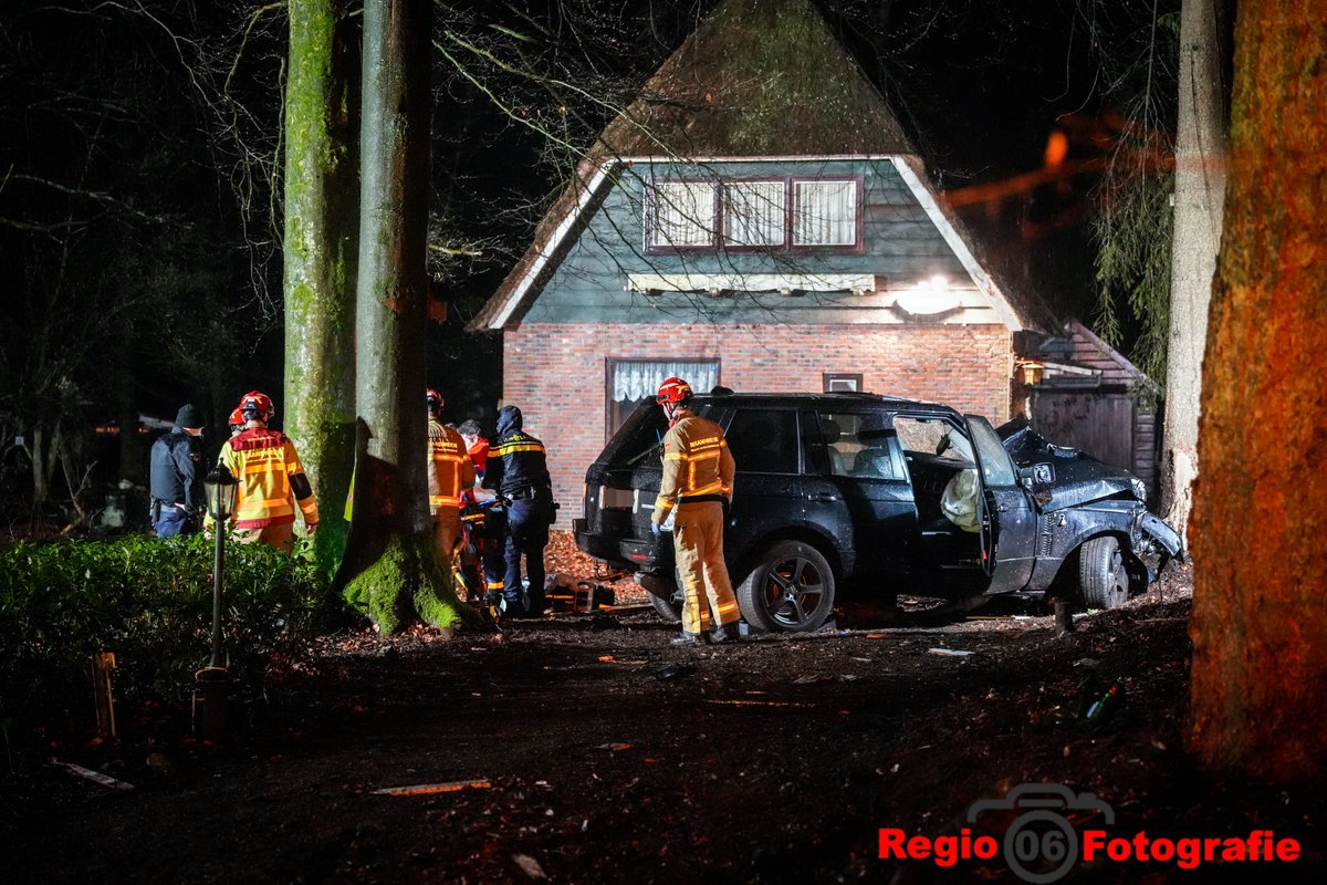 Zwaargewonde na eenzijdig ongeval bij Klein Paradijs Beekbergen