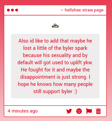 _hellshee_'s tweet image. his favorite ship is still byler #tome #ibelieve #icelandgate