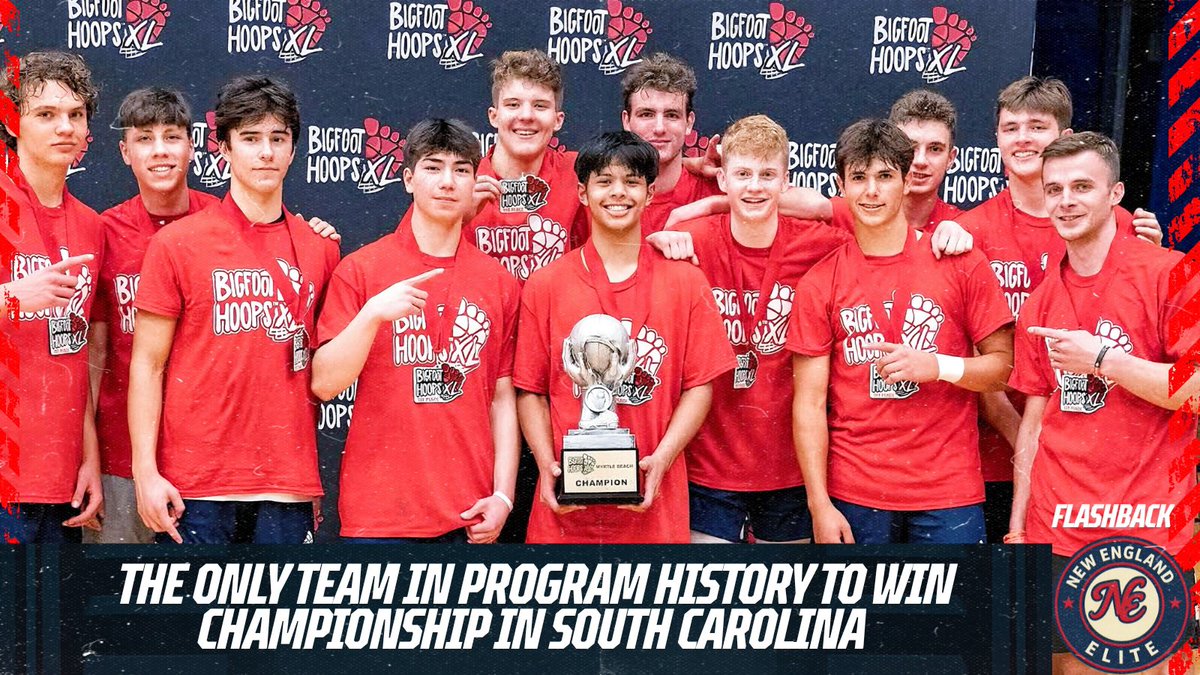 NEElite_Vault's tweet photo. Fun Fact…… Class of 2022 remains the only team in program history to win a championship in South Carolina. A whole bunch of college players on this team @CamKeliher, @TariTarmo, @theostangas and more! https://t.co/kGgjfD3Jr0