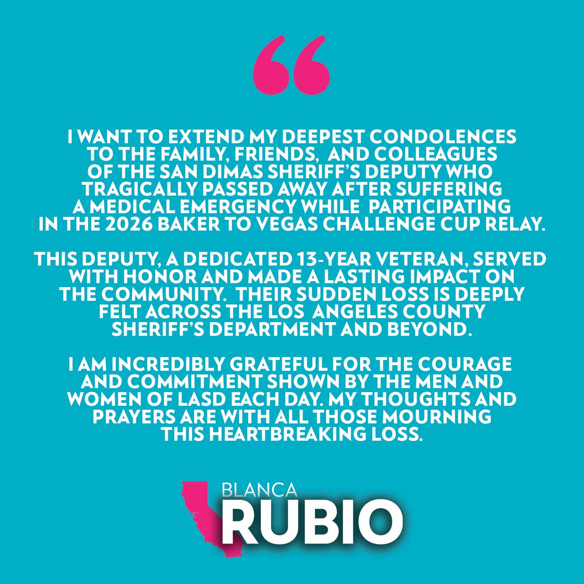 Blanca Rubio tweet media