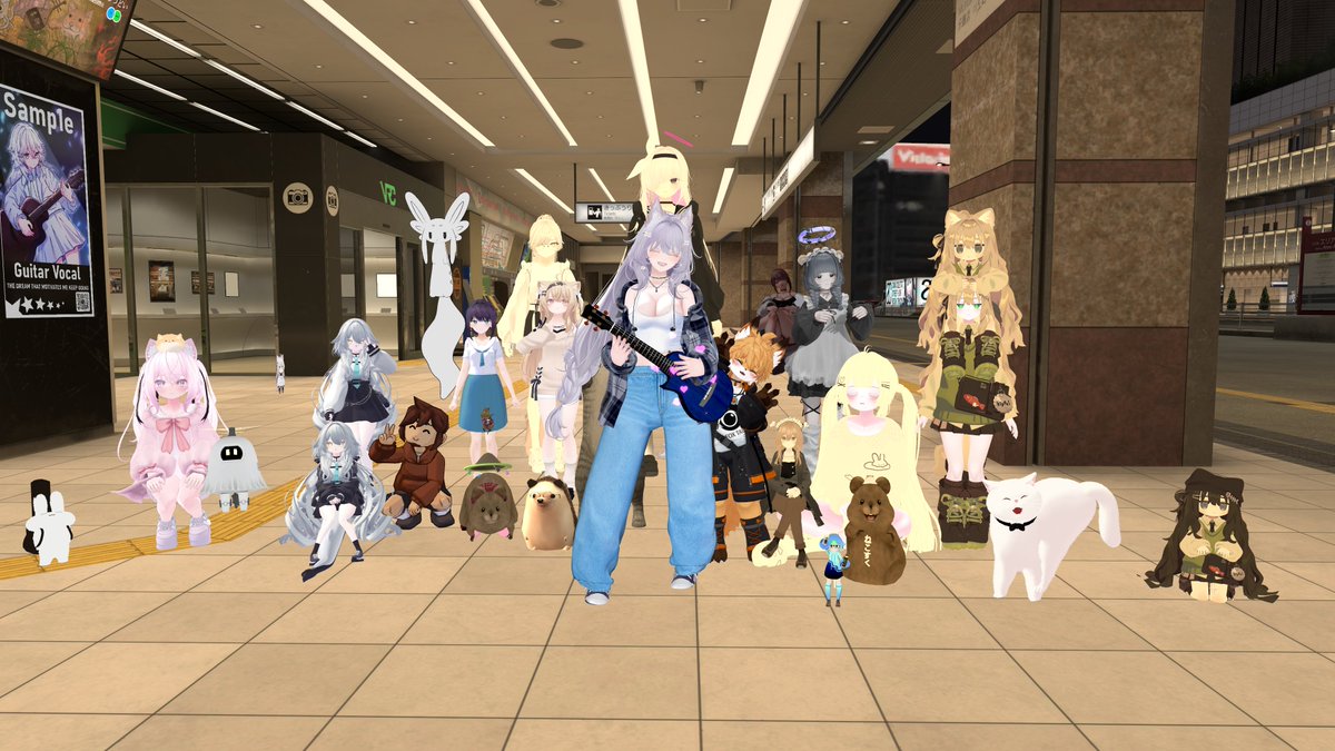 ずっと揺れていたい。VRChat tweet media