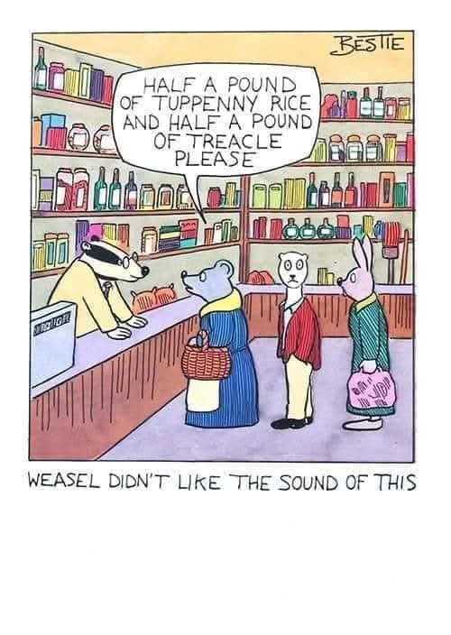 ms_tattsyrup's tweet image. ##smallbeautieshour #becauseofClem #threadofgold having a short social media break, which is a small beauty in itself. Here's my favourite ever joke.