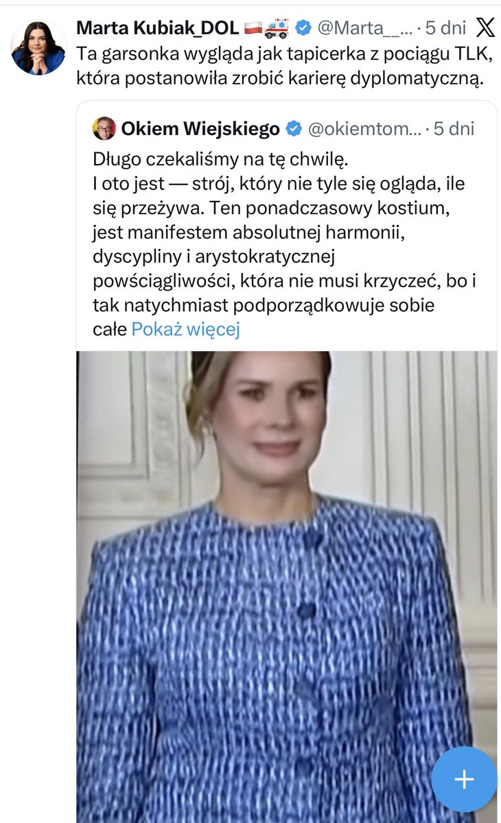 olasempruch's tweet photo. @Marta__Kubiak @MalgorzataW5 Usuń konto https://t.co/mN9UIkWg2L