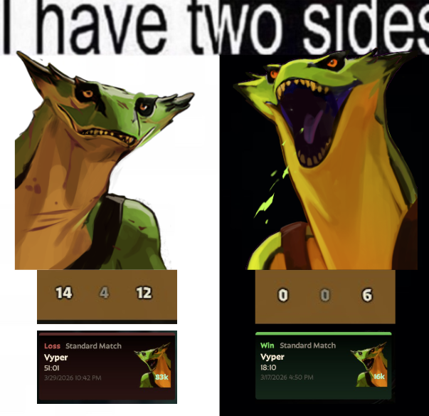 based on two actual real matches I had to go through