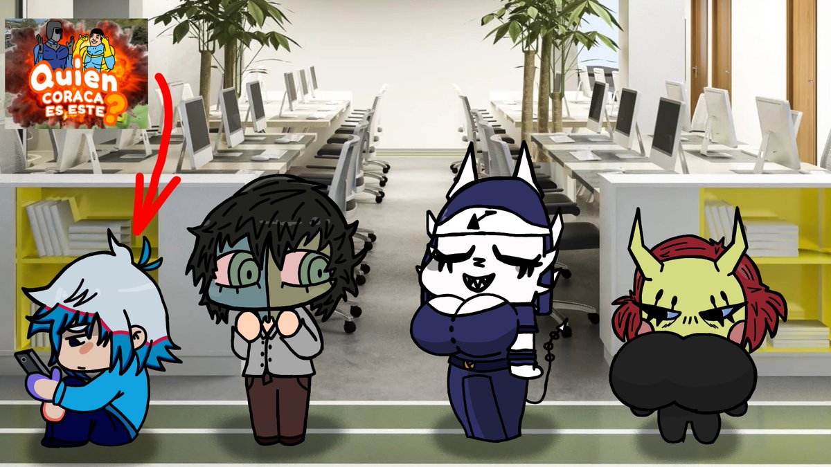 Alpha_Rotzark's tweet photo. Un dibujo con @PanDulce_xDa el Eva trans @Seudanyman y @CoreRik50265 y un curi de la Eva wars https://t.co/4ZuxVDyyhd