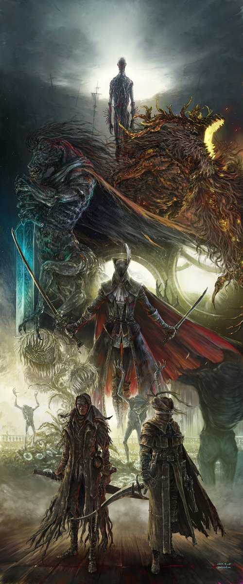 Fan art | Bloodborne: The Old Hunters

Artist: <a href="/DRAGONizm/">DRAGONizm</a>