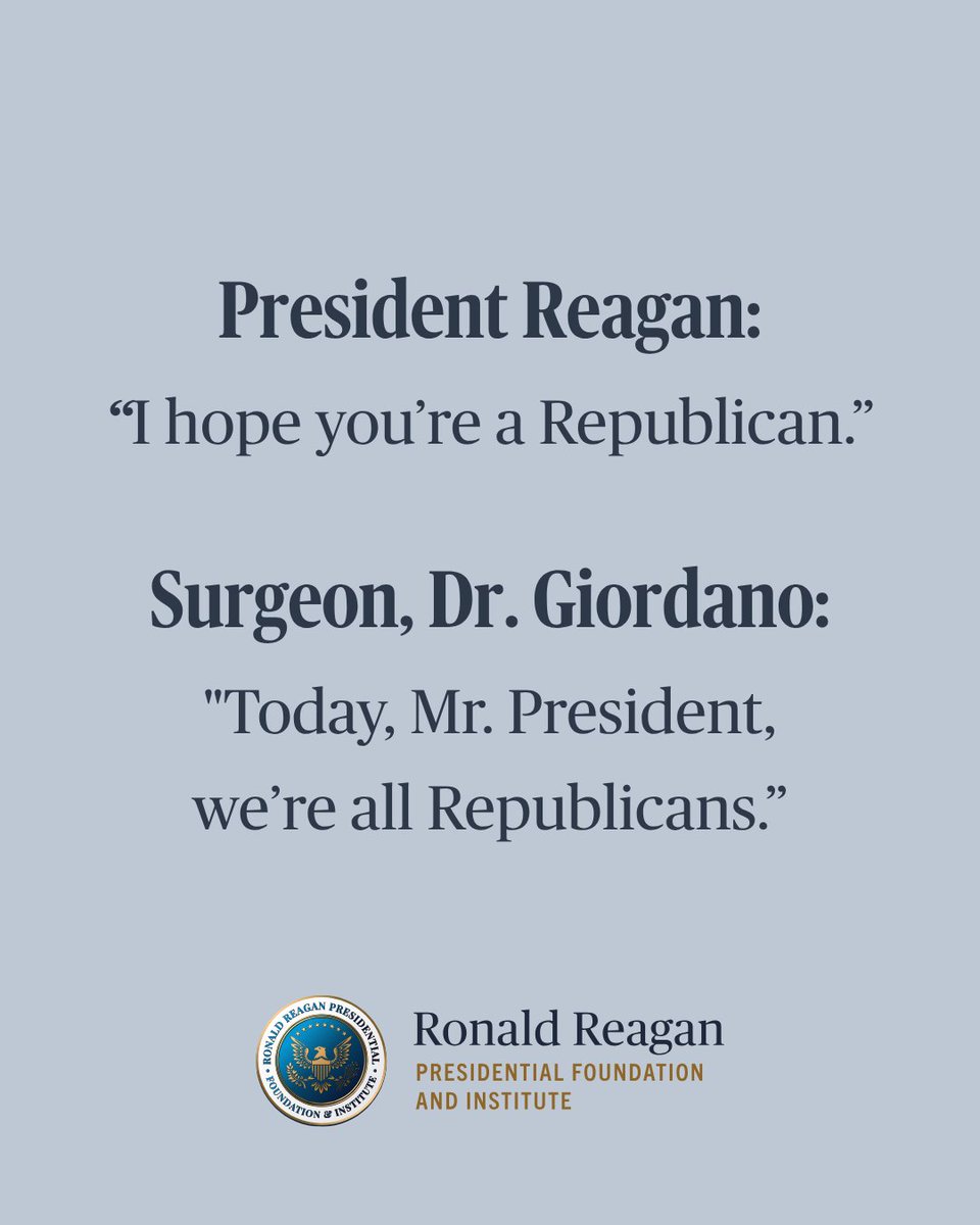 Ronald Reagan Presidential Foundation & Institute tweet media