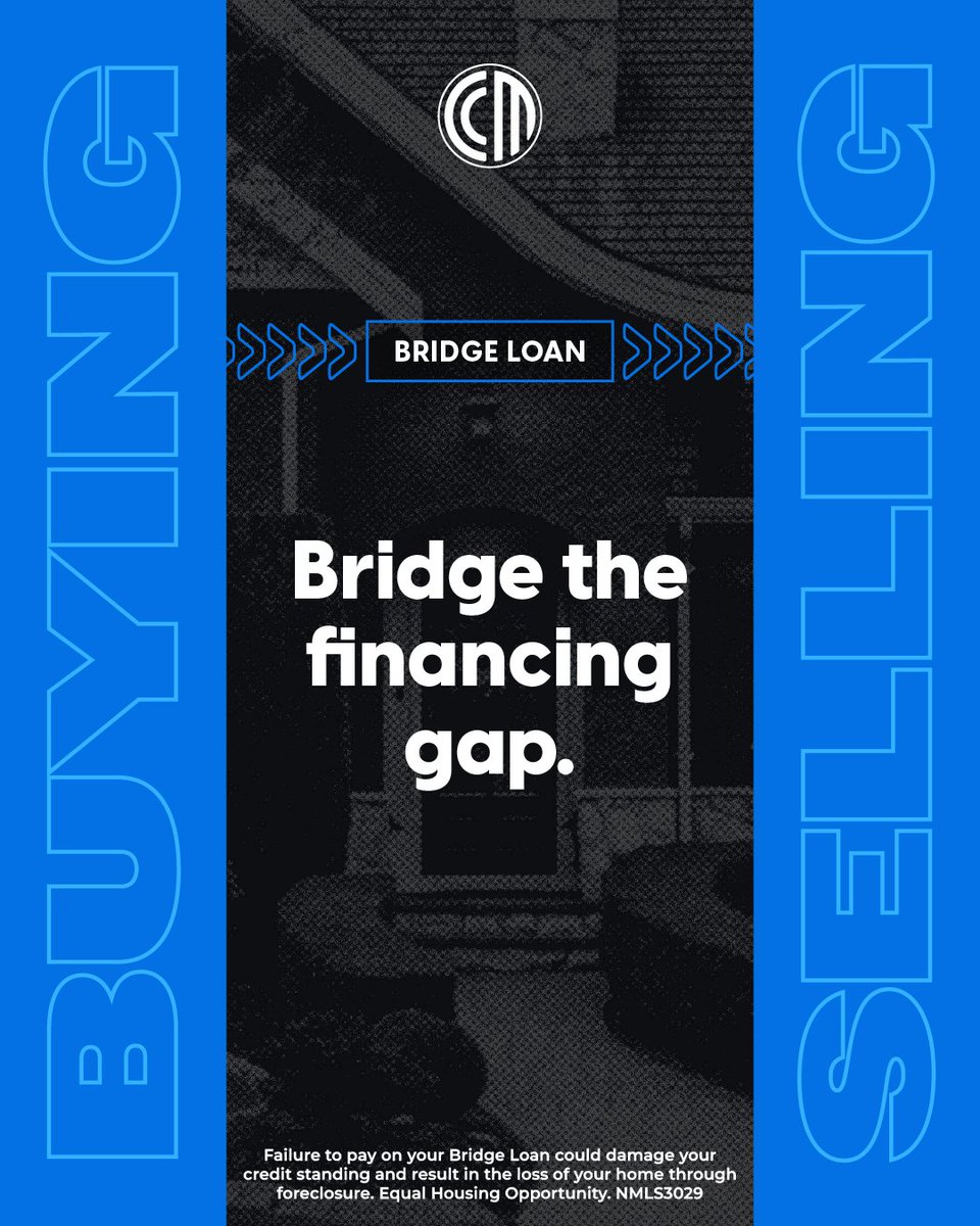 DonKelly_123's tweet image. A bridge loan lets you use the value of your current home to help buy your new one so you can move fast in a competitive market. Don’t let timing slow you down! Learn more in our article spr.ly/6011hSJ37