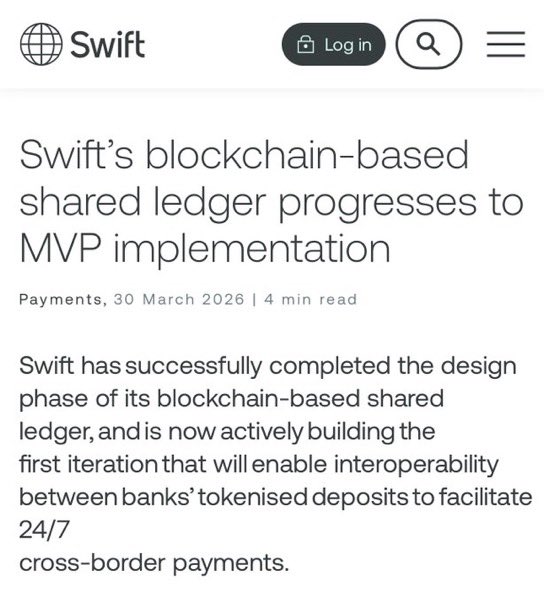 LordVXrp's tweet image. Cette même infrastructure développée par SWIFT utilisera les mêmes protocoles d’interopérabilité pour interagir avec différentes blockchains comme #Chainlink, #Hedera ou #XRPLedger etc…