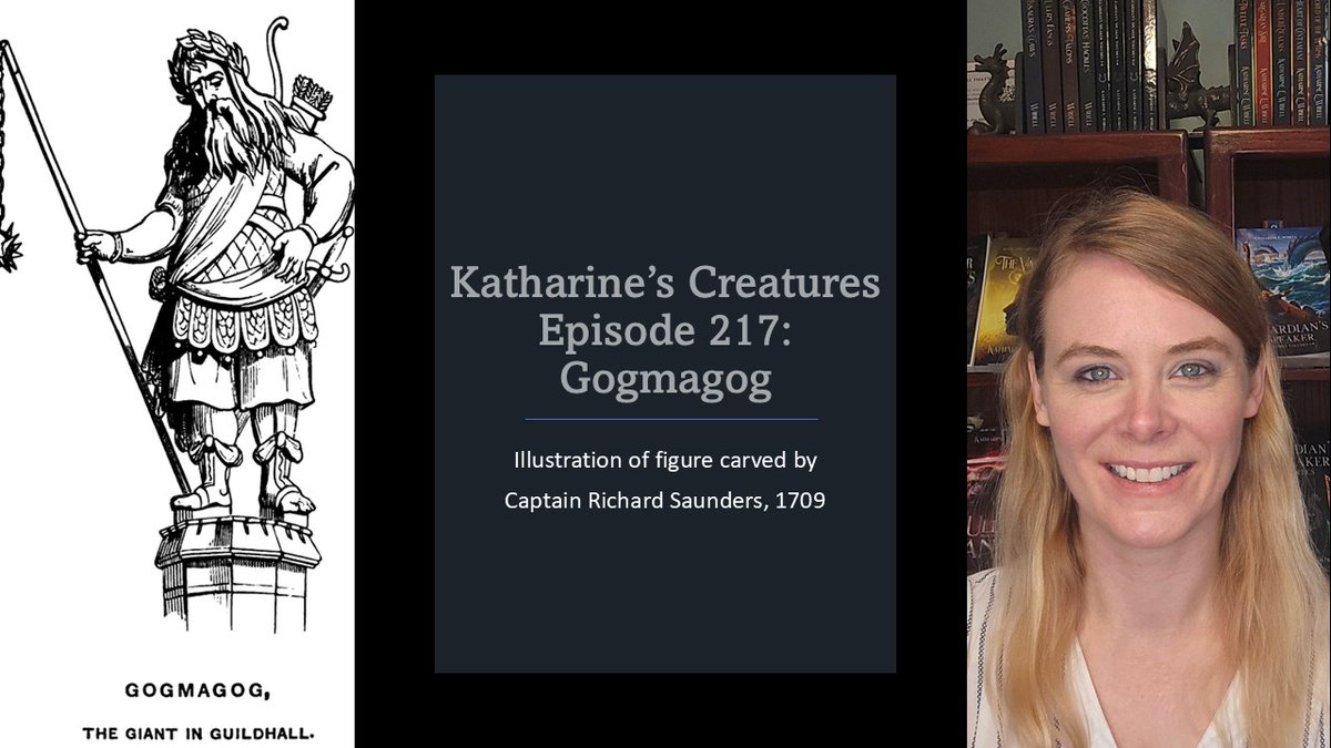 KatharineWibell's tweet photo. Creature Feature of the Week is the Gogmagog from the Matter of Britain
https://t.co/cKHcXGaYof
#mythology #gogmagog #britain #myth #legend https://t.co/U2sjowa8cn