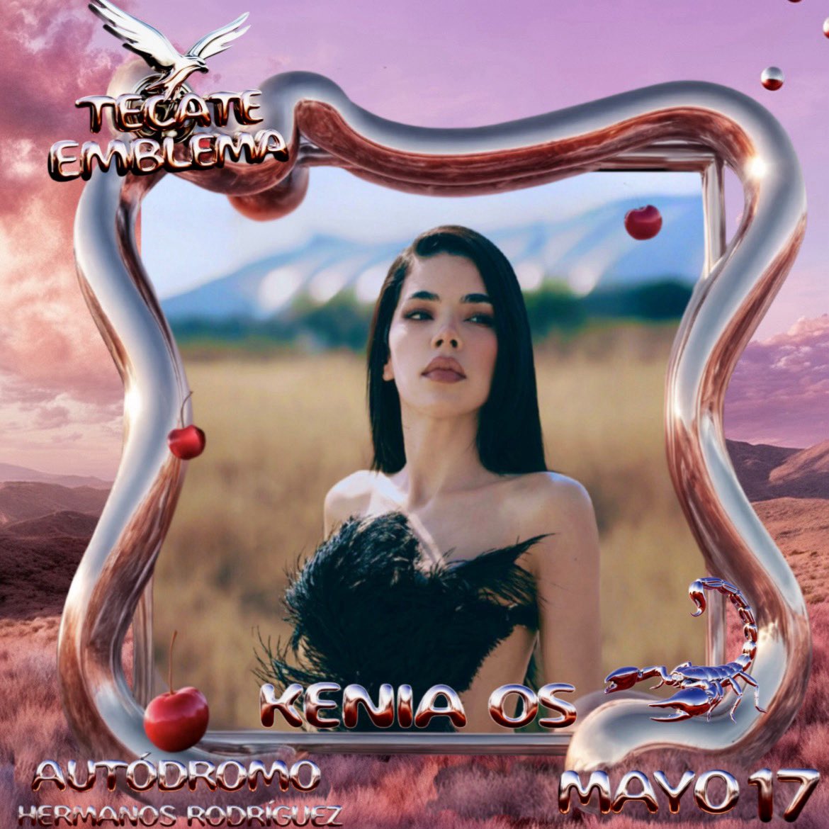 FatalProjectMX's tweet photo. ✨ La reina está de regreso ✨

Kenia Os vuelve a encender los escenarios este 17 de mayo en el Tecate Emblema en la Ciudad de México.

Prepárense… porque cuando ella pisa el escenario, no es un show… es historia. 💖🔥
@keniaos https://t.co/Muhyeqye6v