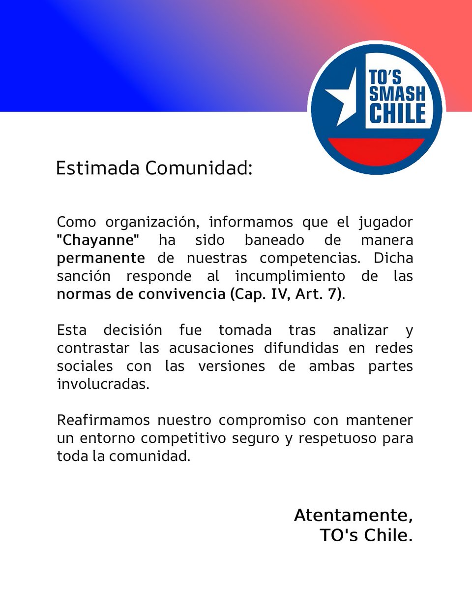 TO's Smash Chile tweet media