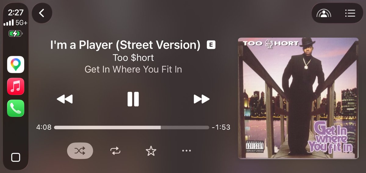 Driving to work music. Take me back to having fewer worries