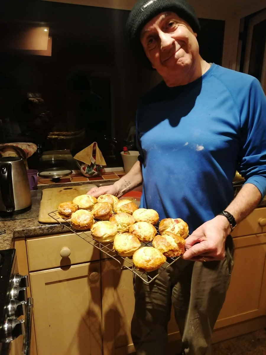 AWilsonmhealth's tweet image. Got my bake on. Flour all over the shop

Cherry scones. Lush!!!

#homecooking #baking #cake #Foodie #cakes #homemade #rustic