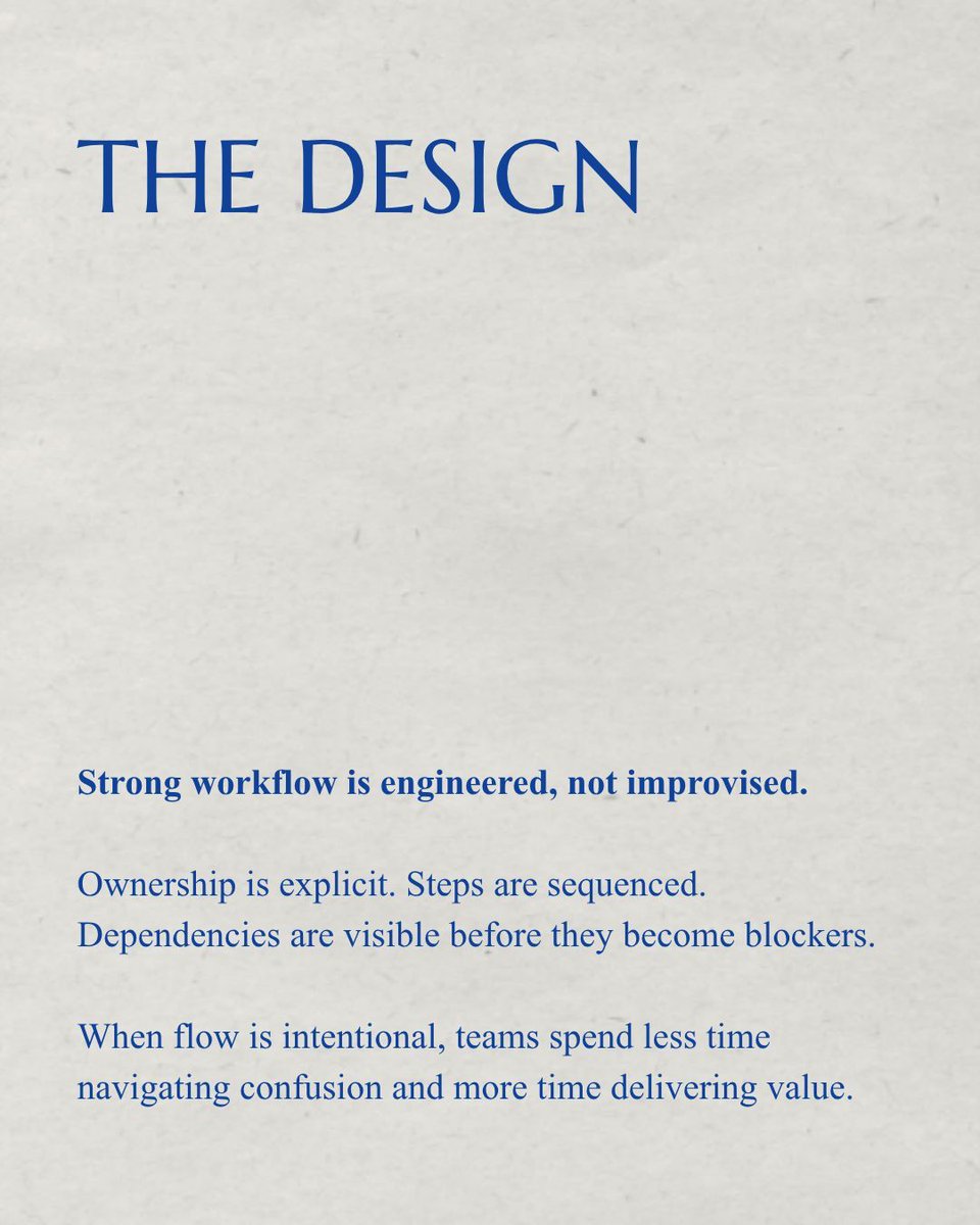 will_richman's tweet image. Workflow problems rarely announce themselves. Tasks stall in quiet places, waiting for approval, missing context, unclear on ownership. Work feels busy but progress feels slower than it should. 

#workflow #startup #business #makeworkoptional #advice