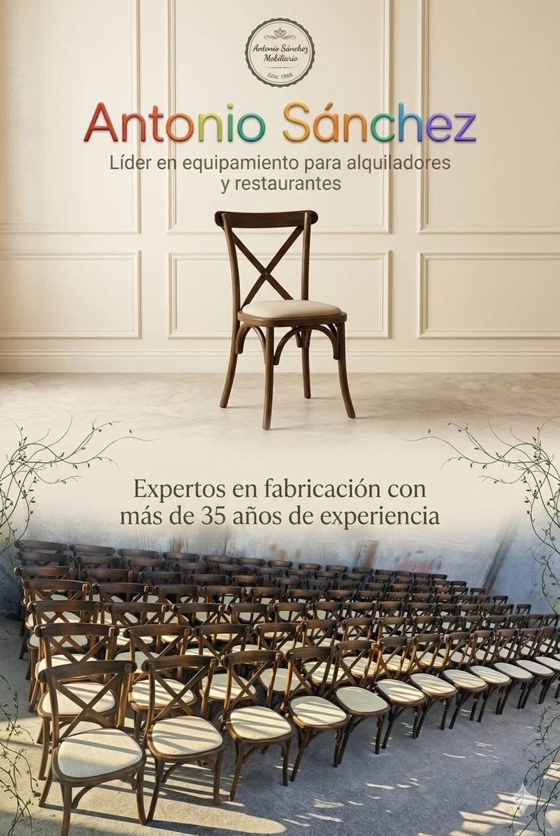 rematesdesillas's tweet photo. 🚀 No todas las sillas Crossback son iguales…
En el mundo de los eventos, hay decisiones que marcan la diferencia entre rentar…
y rentar TODOS los fines de semana. 💰
Nuestra Crossback está diseñada para eso:
✨ Impactar visualmente
✨ Resistir uso intensivo https://t.co/RRzR0JUDhc
