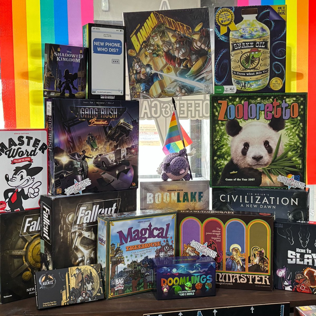 LodestoneCG's tweet image. New week, new batch of board games! 🥳
#boardgames #usedboardgames #localgamestore