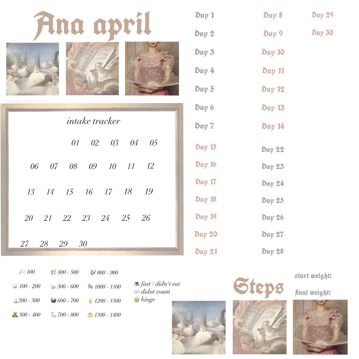 bbgpeaxhes's tweet photo. ANA APRIL IS UPON US https://t.co/mnElQ6TP9W