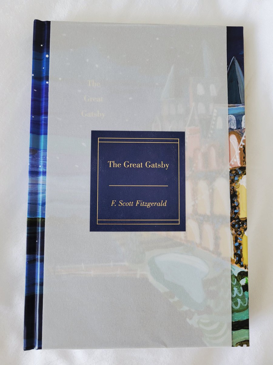 beat_road's tweet photo. On vacation, did some shopping. Found this lovely collectors edition of Gatsby that has a hand-painted cover. Had to have it 🥂✨️ https://t.co/eSF60WWuLb
