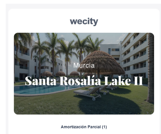 InvestVibe's tweet photo. Parece que ha sido el día de las amortizaciones parciales en mis inversiones de Wecity.

¿Tenéis vosotros inversiones en Wecity?