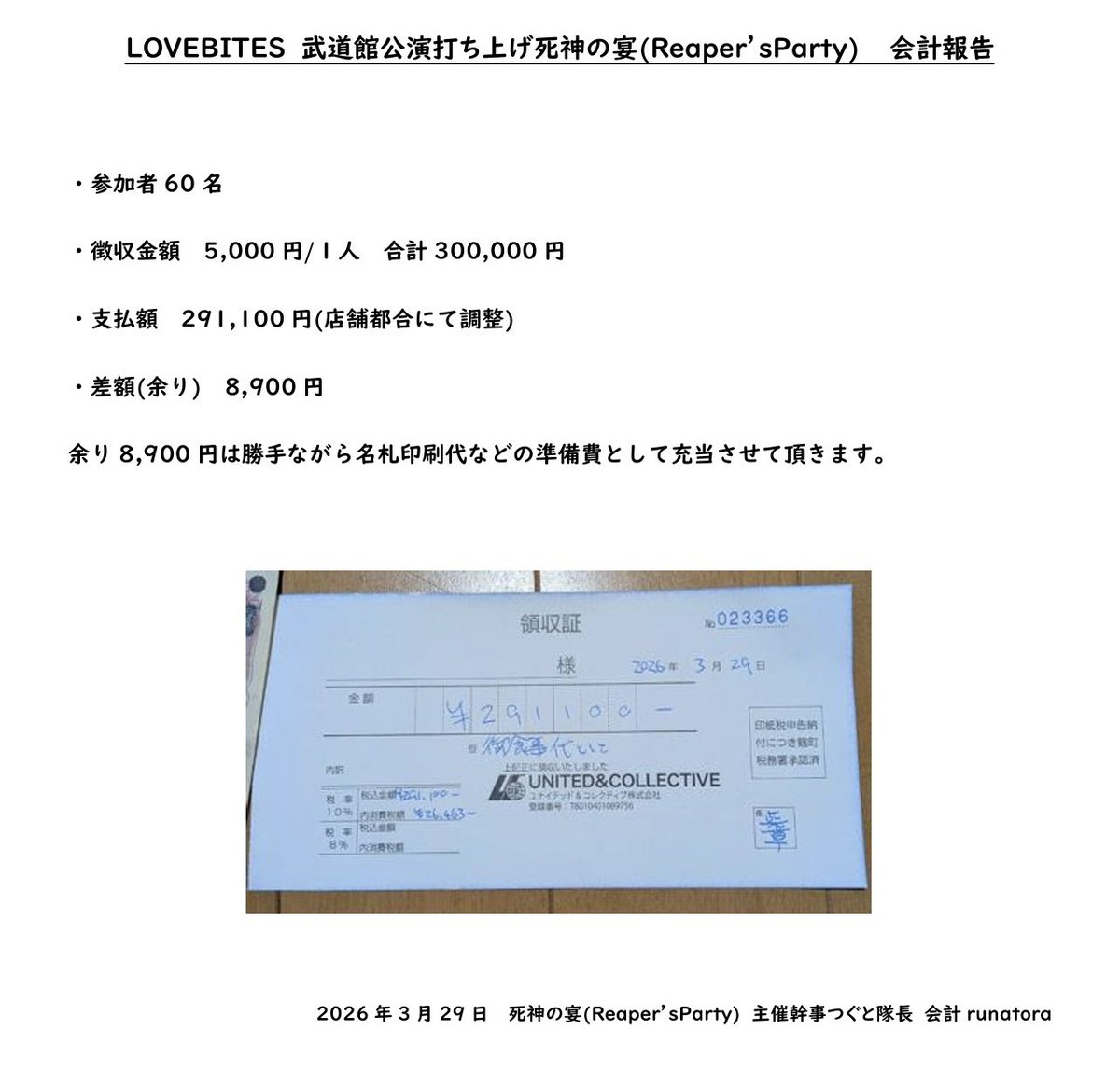 つぐと隊長🐺@LOVEBITES INC.社員 tweet media