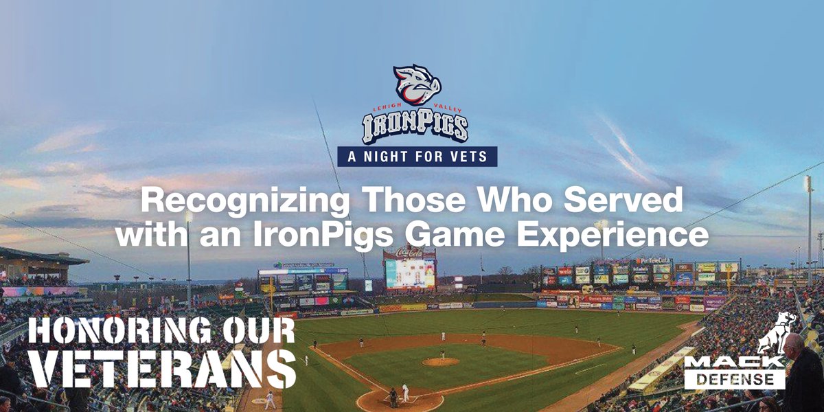 Mack Defense was proud to once again support “A Night for Veterans” by providing Lehigh Valley IronPigs game experiences. It’s our way of thanking the men and women who have served, honoring them with a special night at Coca-Cola Park.
#mackdefense #ironpigs