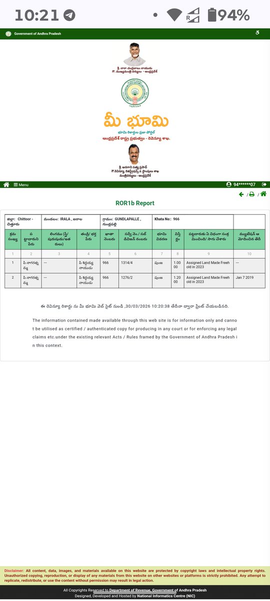 muralimohan983's tweet image. #needjustice
#savepoor 
This time we or in roads because mro and vro sold out my crop loan renuval not able to do mro vro hold my all records and help land grabbing persons contact 7358333007