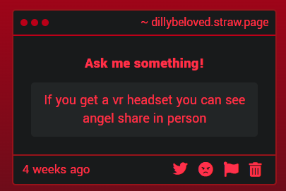 I heard the VR world is a scary place but thank you for the idea 😳 Maybe if someone I know would let me misuse their headset I could have a little peek