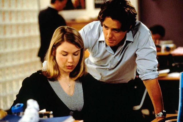 romcomarchive's tweet photo. "bridget jones's diary" (2001) premiered 25 years ago today https://t.co/oeVZlGIAhV