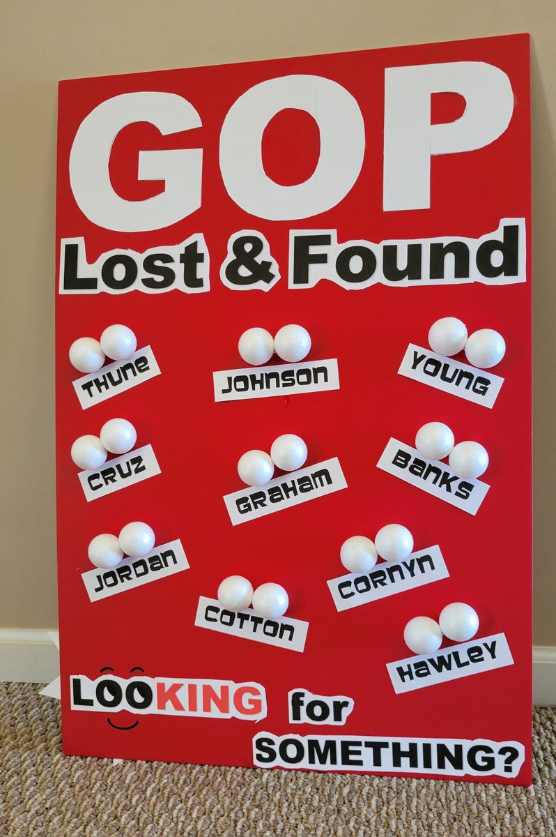 jswebster's tweet photo. @RVAwonk @RepLuna When will I get reimbursed for my $12 worth of sign supplies? https://t.co/4CC9MVDzHO
