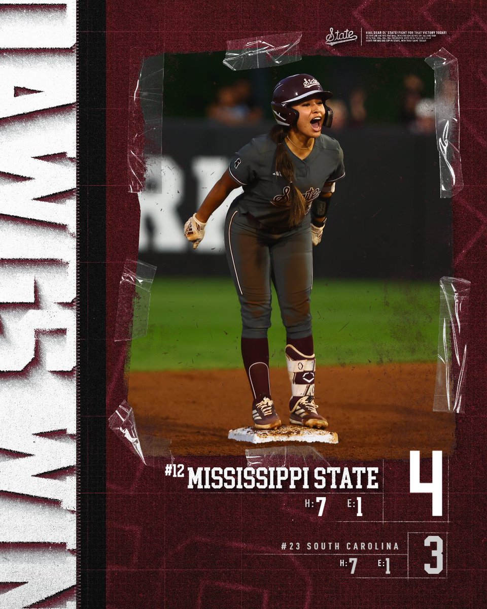 Mississippi State Softball tweet media