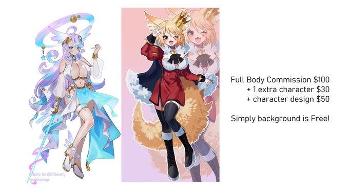 MY COMMISSIONS INFO! If you are interested in please send me the DM! Only 5 slots!