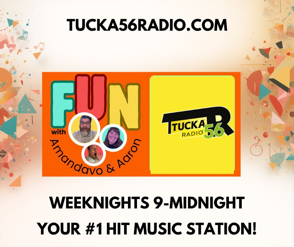 RadioTucka56's tweet image. Time for fun with Amandavo &amp;amp; AAron — 9-Minight! Catch #NewMusicMonday live on #TUCKA56RADIO via Get Me Radio. Stream &amp;amp; request: getme.radio/tucka56radio or tucka56radio.com via @getmeradio