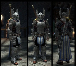 Gryphon_Shepard's tweet photo. @Knights_Path @lotfgame @MortalShellGame A few come to mind, like the Gondorian Fountain Guard from LotR or the Faraam set from Dark Souls, but here's one I haven't seen yet.

(I couldn't find a great picture) https://t.co/dVQ0UPwnWP
