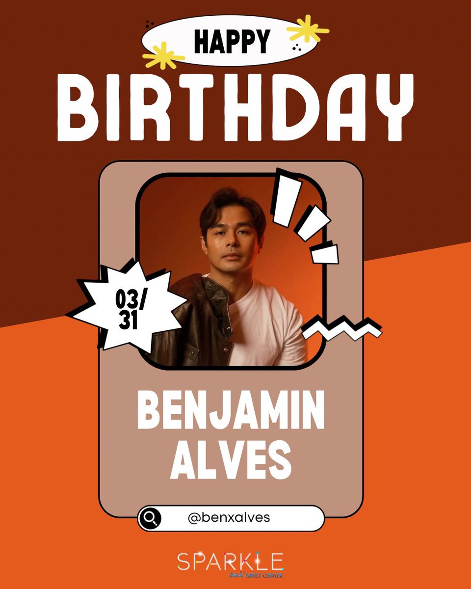 Sparkle_GMA's tweet photo. Happy Birthday, Benjamin Alves ✨ May this year bring even more happiness your way! 🎉🎂🎈🎁

#BenjaminAlves https://t.co/R5KtCJEIT4
