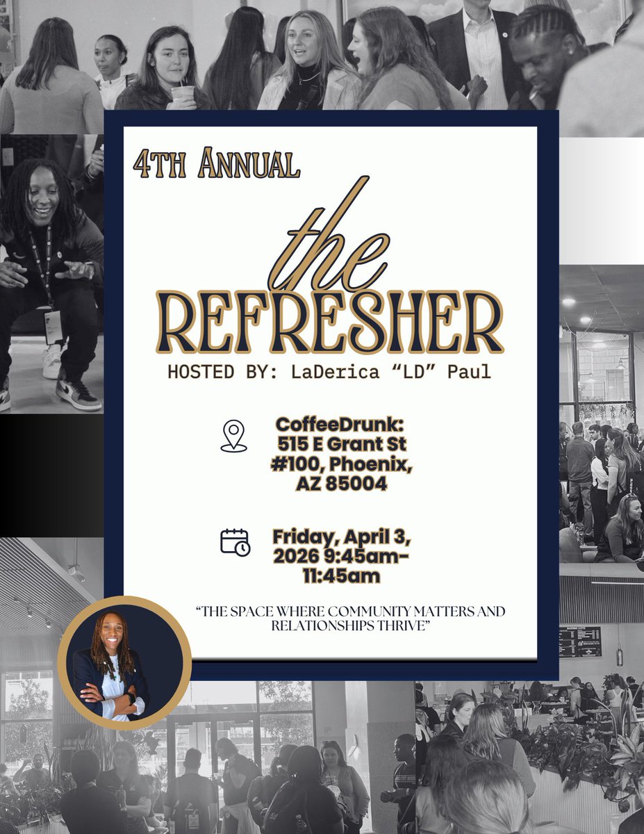 ‼️ DOBOS’s, Future DOBO’s, GA’s, ANYONE going to the <a href="/WBCA1981/">Women’s Basketball Coaches Association</a> Convention 🤚 

Looking forward to connecting / re-connecting with you all at “The Refresher” hosted by LD 😎 

DM’s are open! 📲