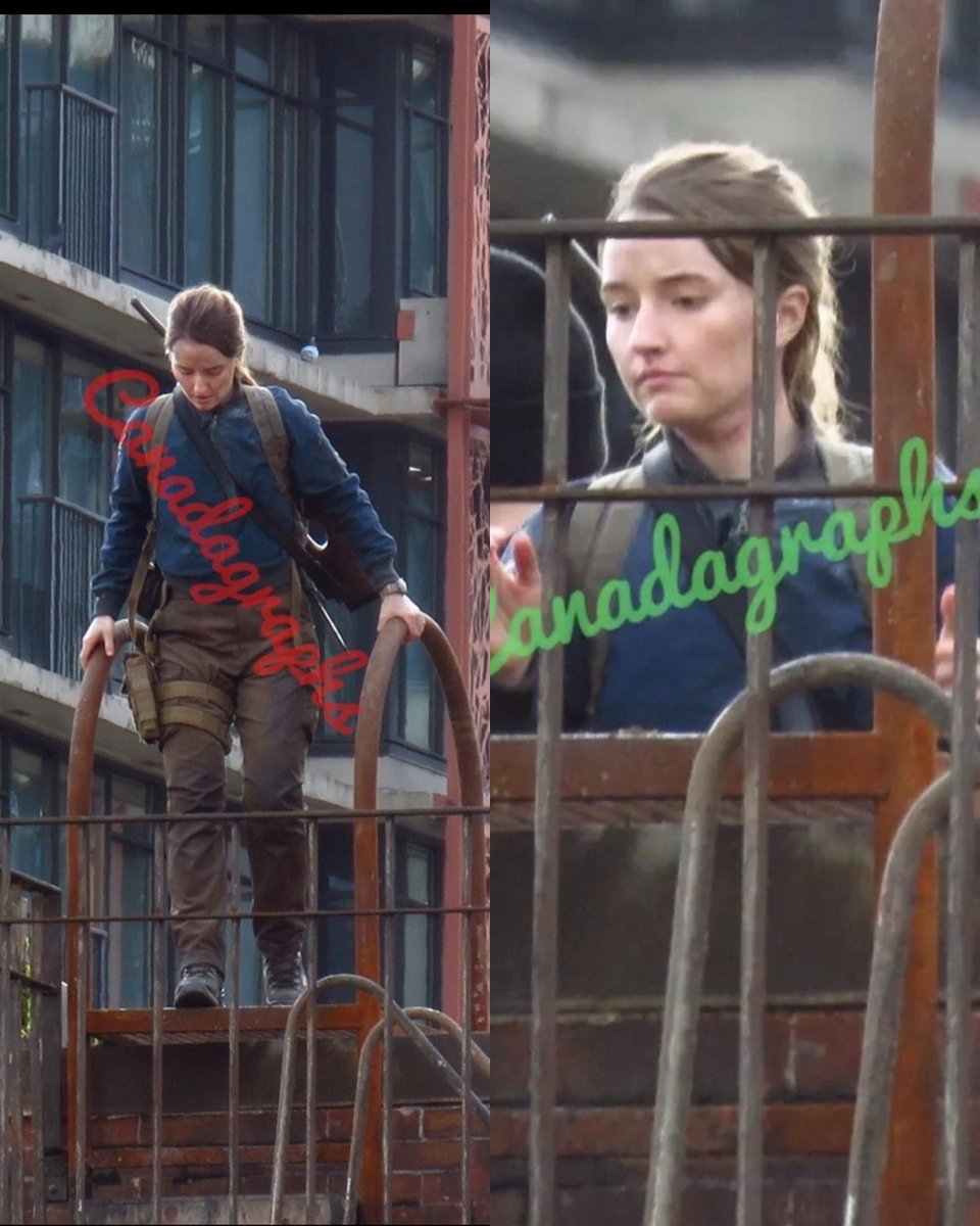 TheLastOfUsBR's tweet image. 🚨 PRIMEIRAS IMAGENS de ABBY (Kaytlyn Dever) no set da 3ª temporada de  #TheLastofUs   

(Créditos: Canadagraphs)