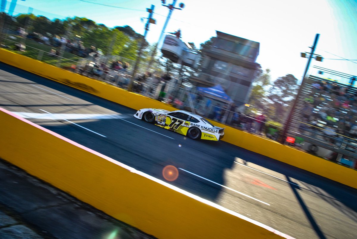 TreytenL's tweet photo. P6 in a chaotic @CARSTour race at @WCSpeedway! We had a really good car qualifying P4. Ran up front until we blew a tire around lap 90 resulting in a 3 lap penalty. Got back on the lead lap and found myself battling for the lead with 10 to go before ultimately running out of gas. https://t.co/CRkvxb1I0B