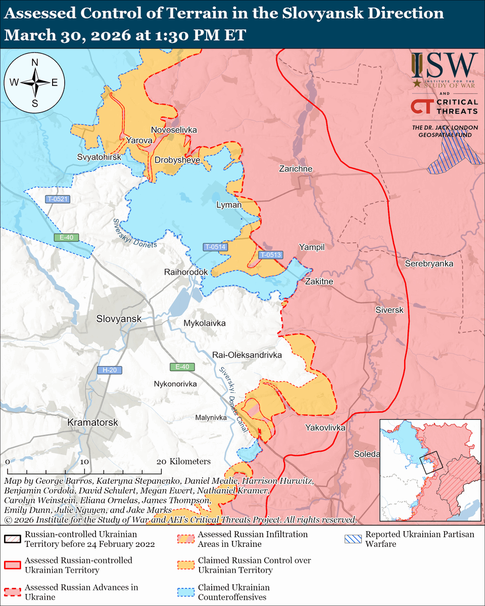 Institute for the Study of War tweet media