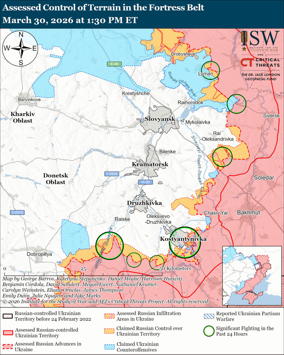 Institute for the Study of War tweet media