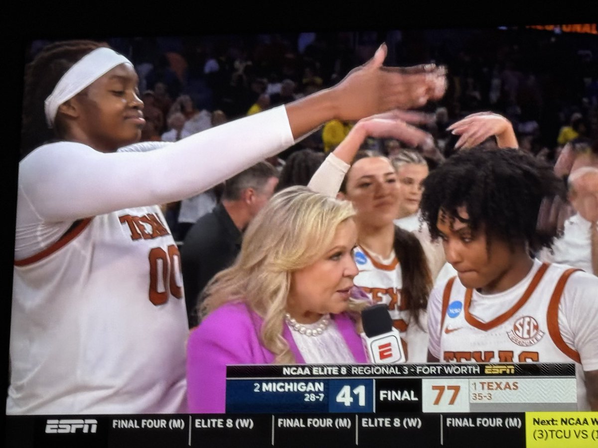 cgalvinesq's tweet photo. With 12 points, 11 rebounds, and 3 blocks, @MHSGirlsBBall1 alum @KylaOldacre and her @TexasWBB teammates are headed to the @MarchMadnessWBB Final Four! 💚 #Hookem https://t.co/I1MYg48cMM