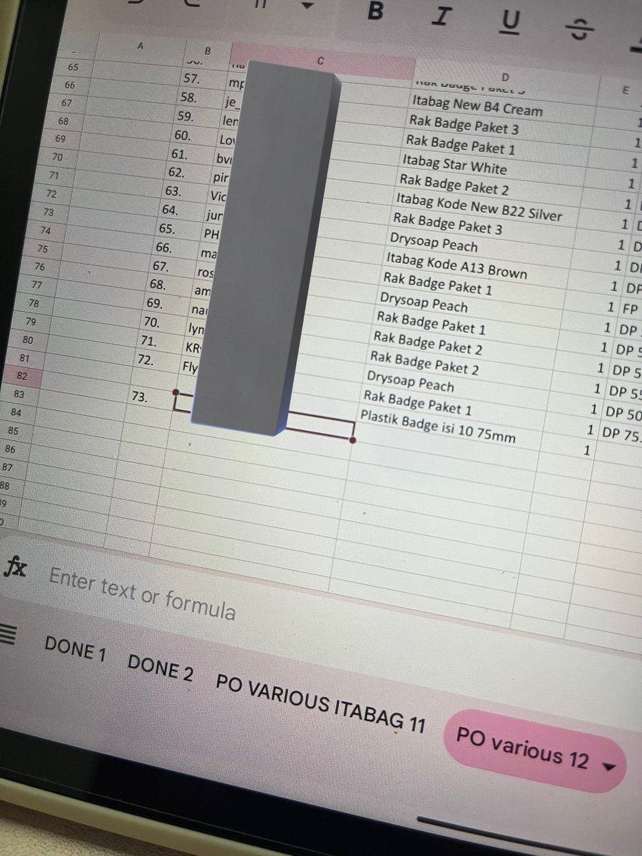 Fai OPEN PO VARIOUS 12 RAK BADGE, ITABAG 🫶🏻🔥 tweet media