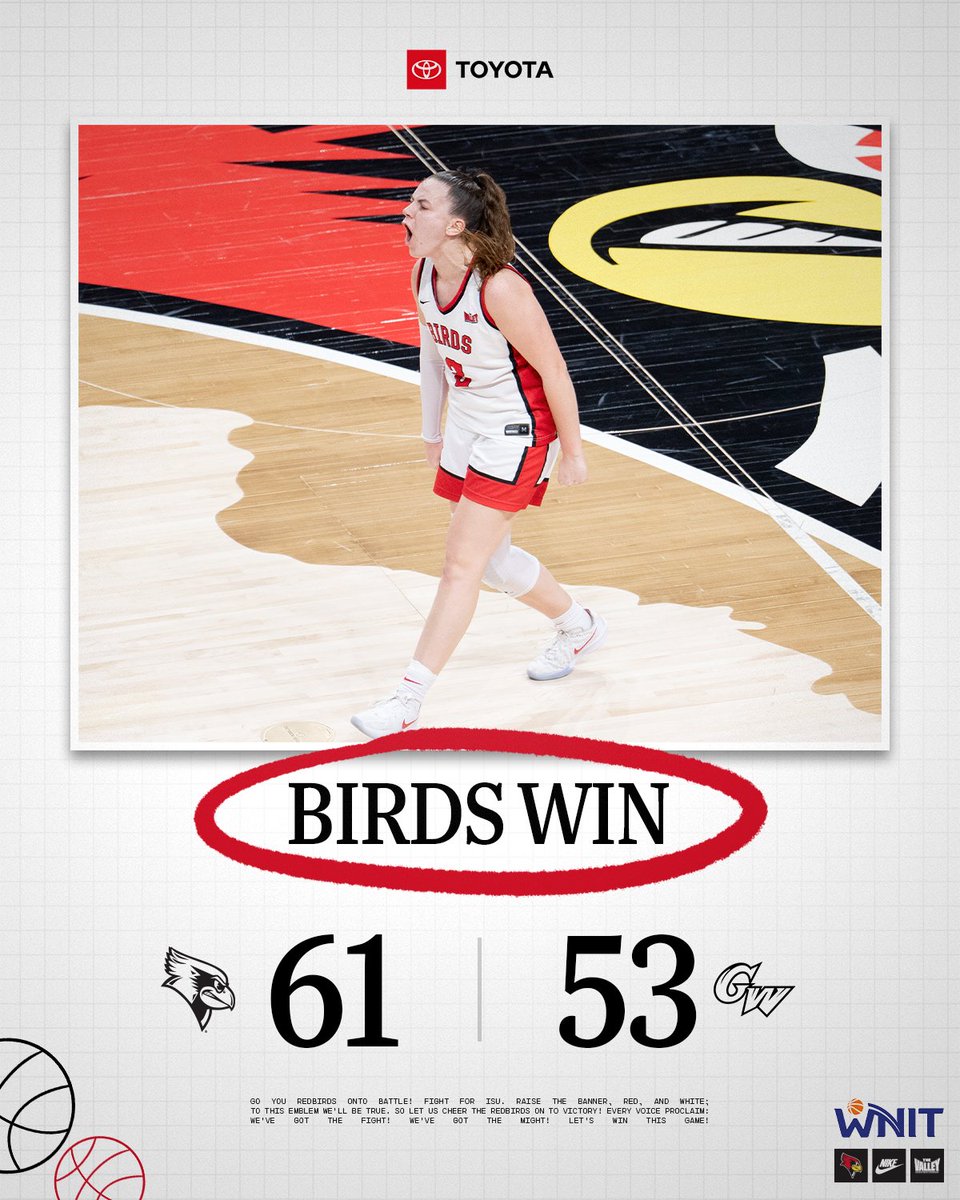 RedbirdWBB's tweet photo. STILL ALIVE‼️ https://t.co/PVZ8MAhiax