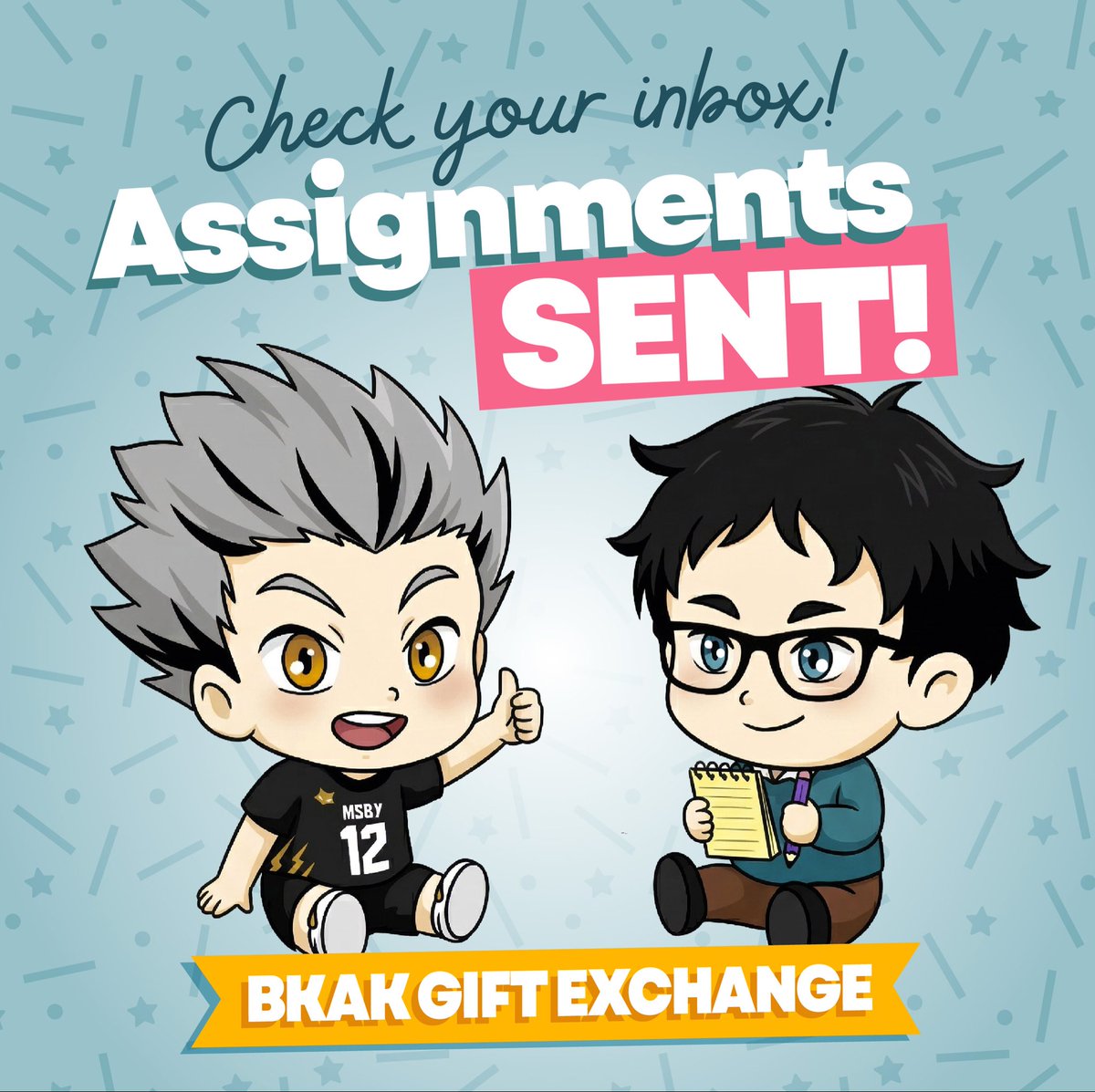 BKAK events 🩵 BkAK Exchange: Creation Period! tweet media